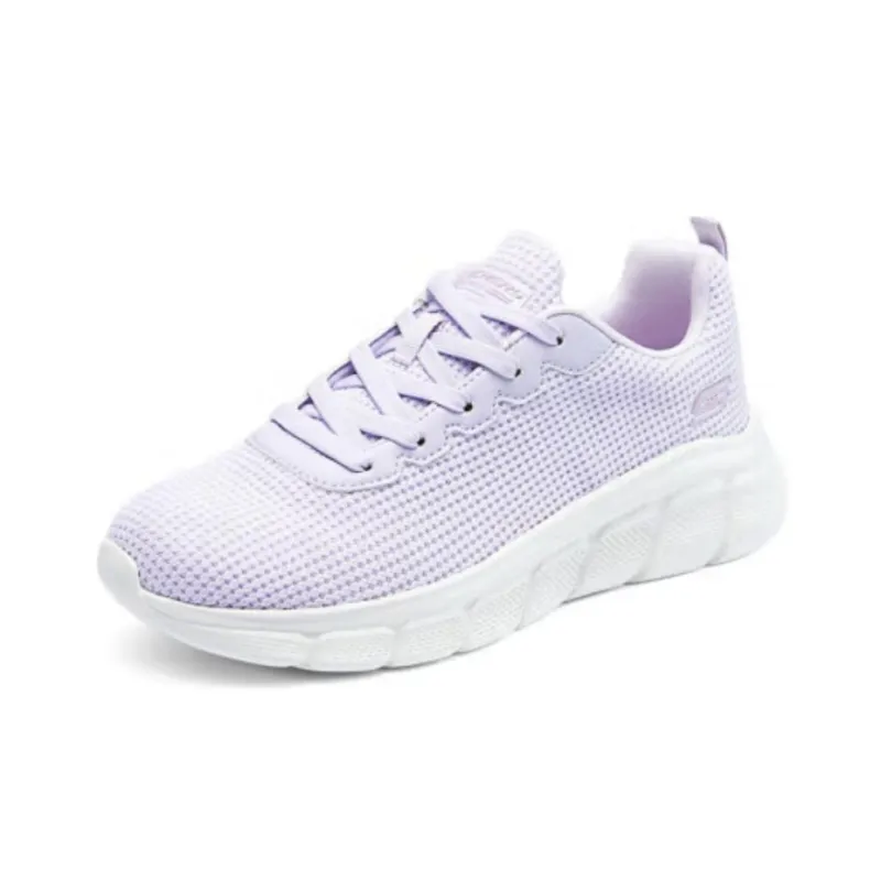 Skechers Durable Lightweight Breathable And Comfortable Coverage Low Top Casual Shoes Women's Purple-1