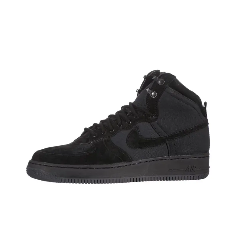 Nike Air Force 1 High Deconstructed Military Boot Black-0
