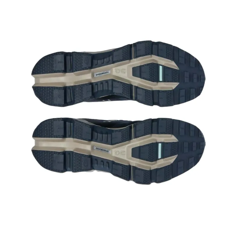 On Running Cloudwander Waterproof Navy Desert Women's-3
