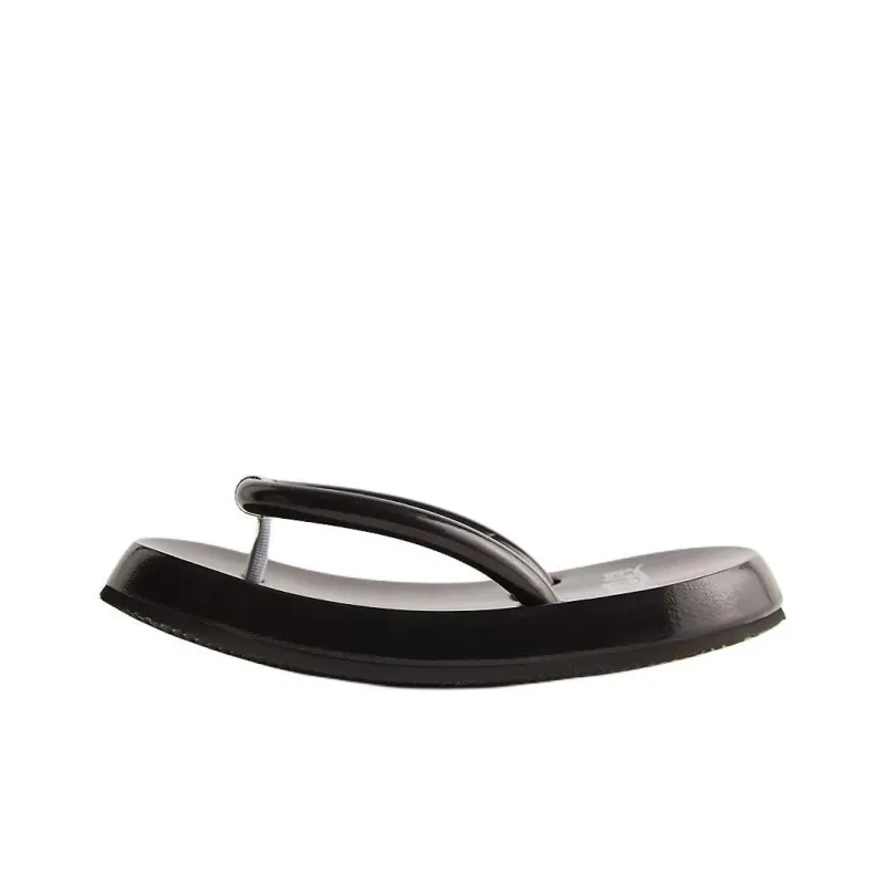 FREE PEOPLE Slip-Resistant Flip Flops Women's Black-0