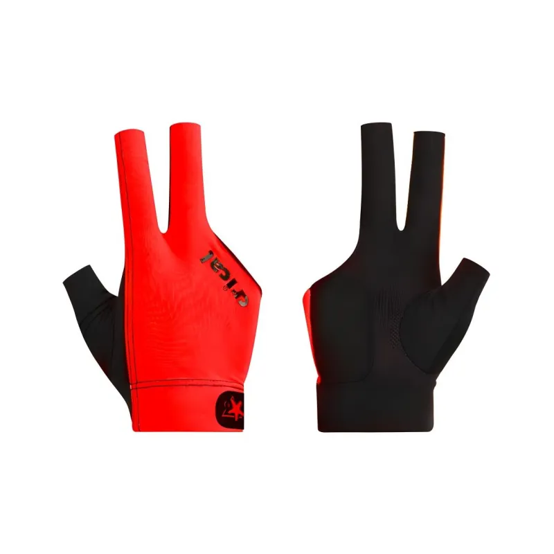 KONLLEN Billiards Three Finger Gloves Lycra Fabric Unisex Multicolor-3