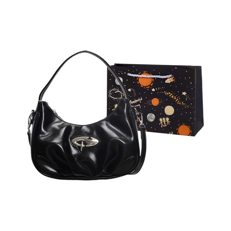 SWIMADE PU Portable Crossbody Bag, Shoulder Bag Women's Red/Black/Silver/Ecru-5