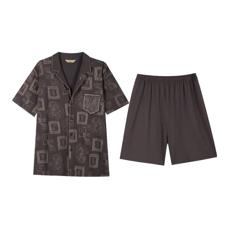 AUTUMNDEER Men Pajama Sets-0