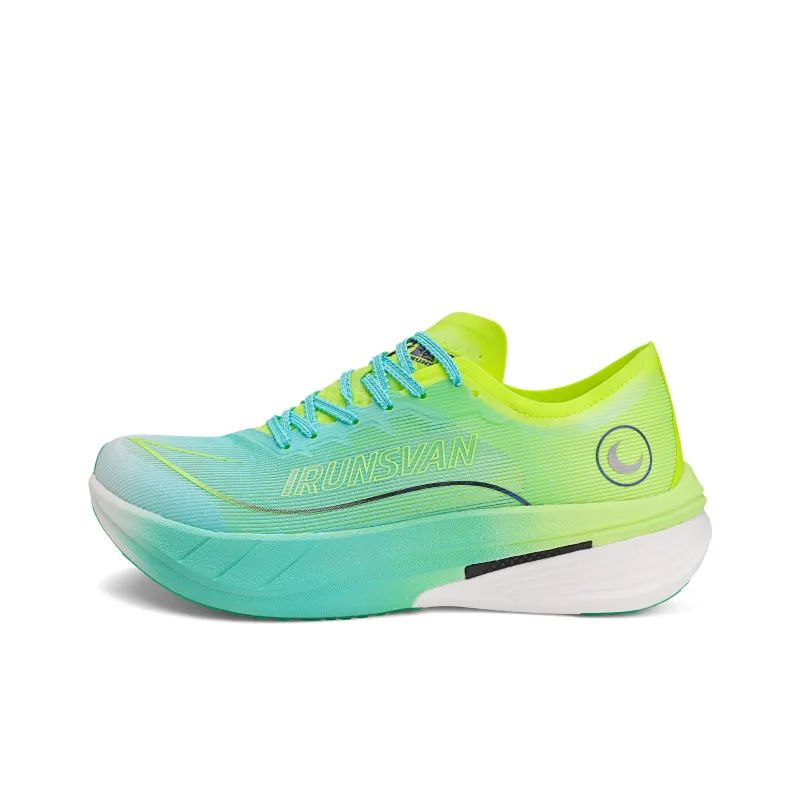 IRUNSVAN Low-Top Running Shoes Unisex Dancing Greenery-0