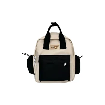 MOK Nylon Backpack Women's Black/Purple/Yellow/Green/Blue