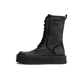 GONGJI Shared Path Square Inch Land Skateboard Shoes Women's Black