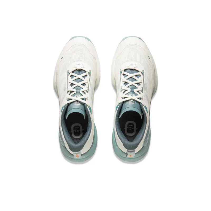 LiNing Soft COOL Durable Breathable Low-Top Casual Shoes Men's White Blue-3