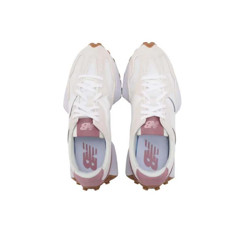 New Balance 327 White Pink Women's-3