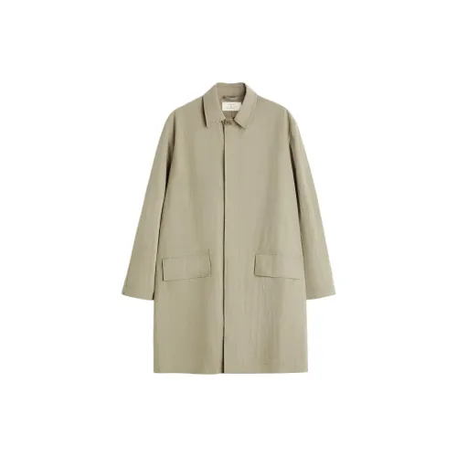 ZARA Trench Coats Men Earth Tone