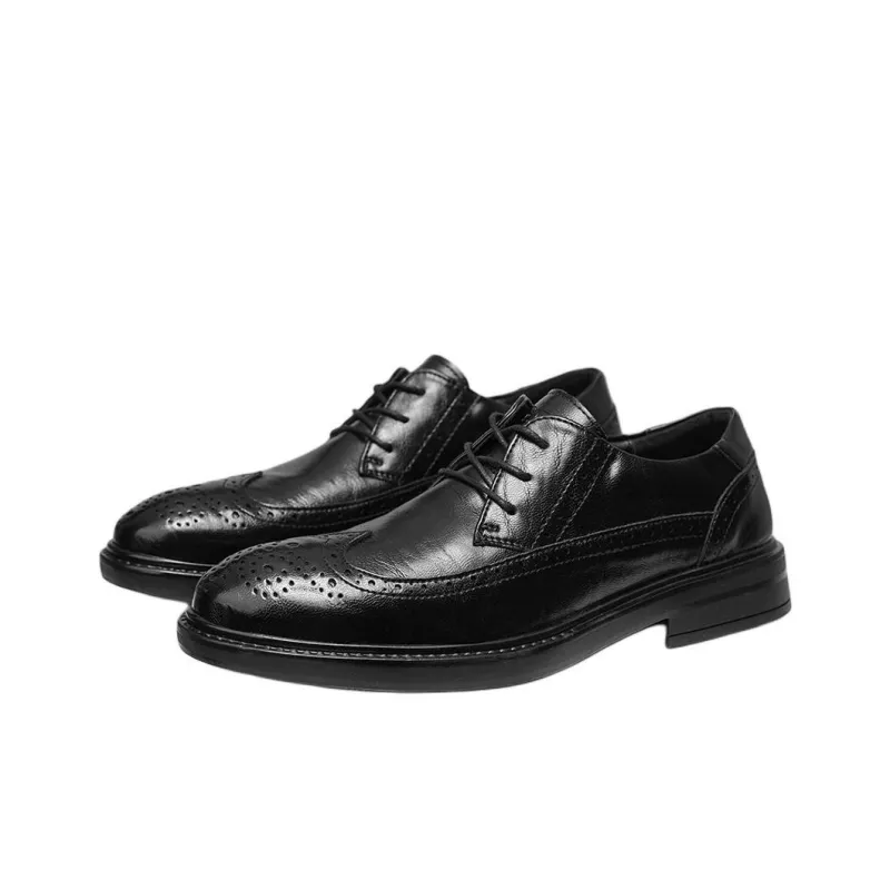 G.N.SHIJIA Dress Shoes Men's Black-1