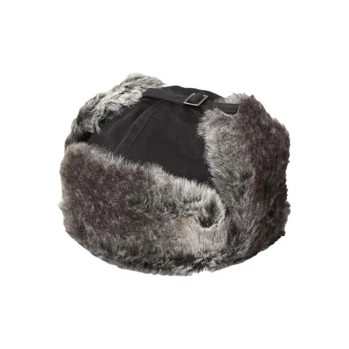CA4LA Nylon Trapper Hats Men's Black Blue/Umber