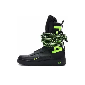 Nike Sf Air Force 1 High Black Volt