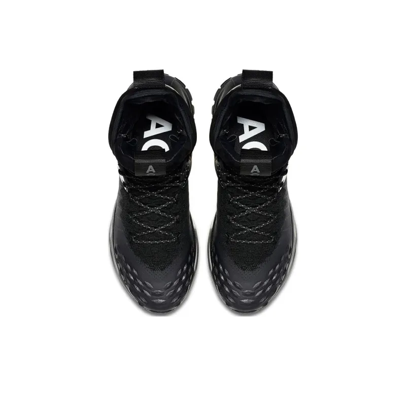 Nike Air Zoom Tallac Flyknit Anti Slip Wear Resistant High Top Outdoor Shoes Unisex Black-3