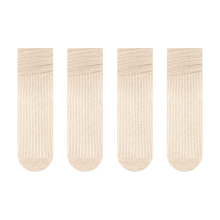 AOKANG Mid Calf Socks Women's 4 Pack-24