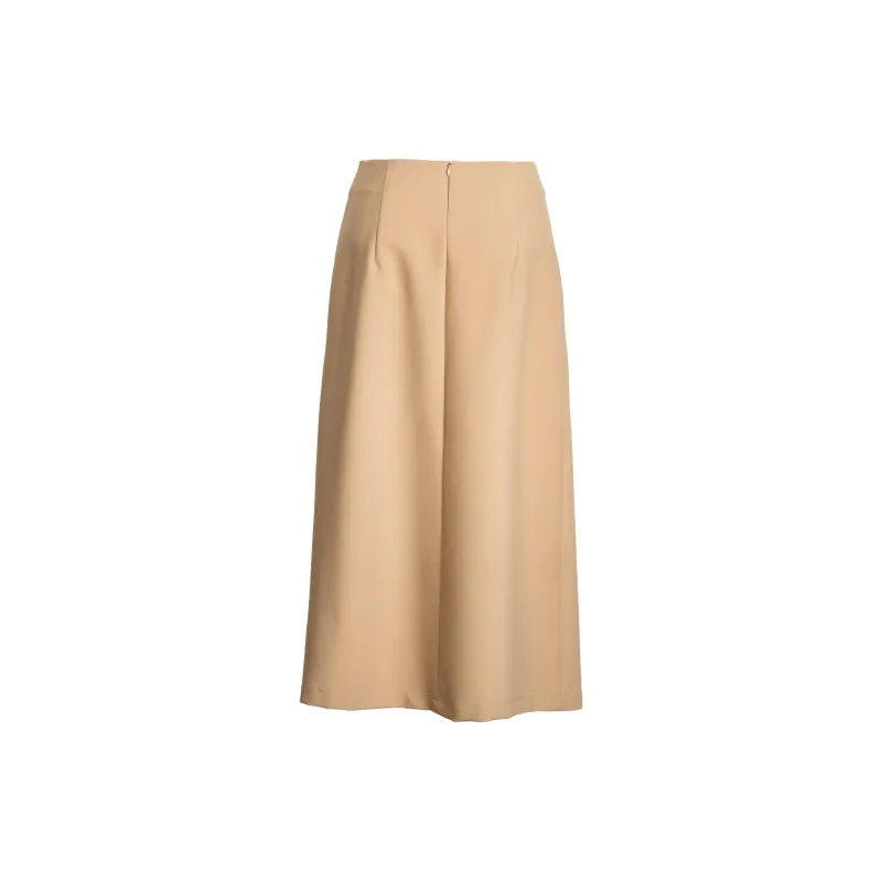 ROEYSHOUSE Casual Long Skirt Women's Khaki-1