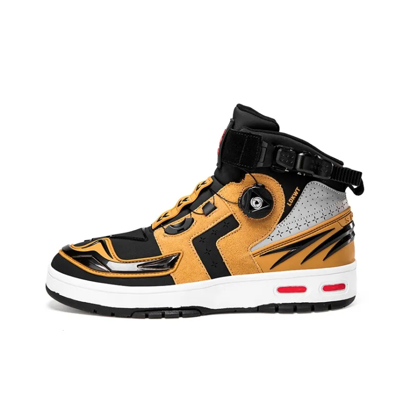 LOKWT Cushioning Anti-Slip Wear-Resistant Water-Resistant Impact-Resistant Mid-Top Cycling Shoes Unisex-9