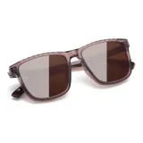 Transparent Tea Brown Frame with Tea Brown Lens