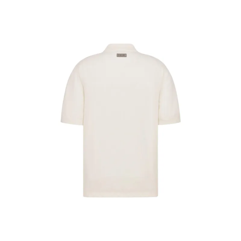 DIOR Polo Shirts Men Beige-1