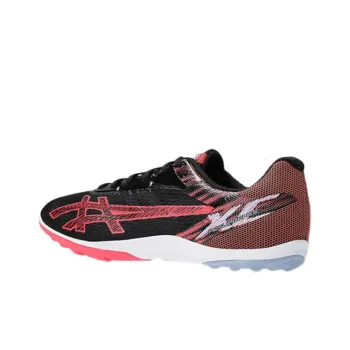 Asics Resurgence Xc Low Top Running Shoes Men's Black Pink