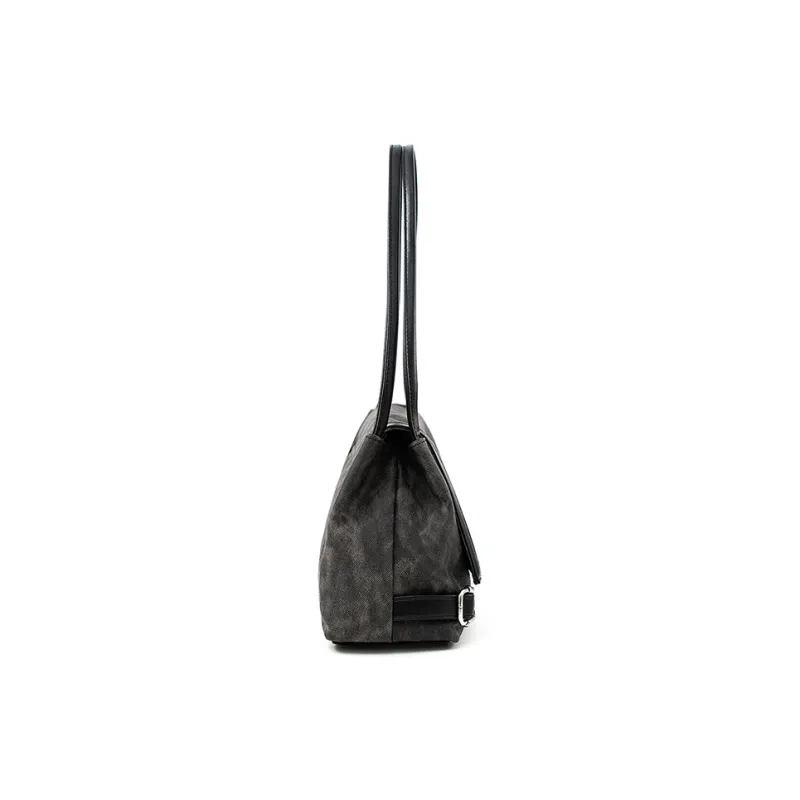 Vigno Synthetic Leather Shoulder Bag Regular Women's Pink/Apricot/Black/Gray/Blue-26