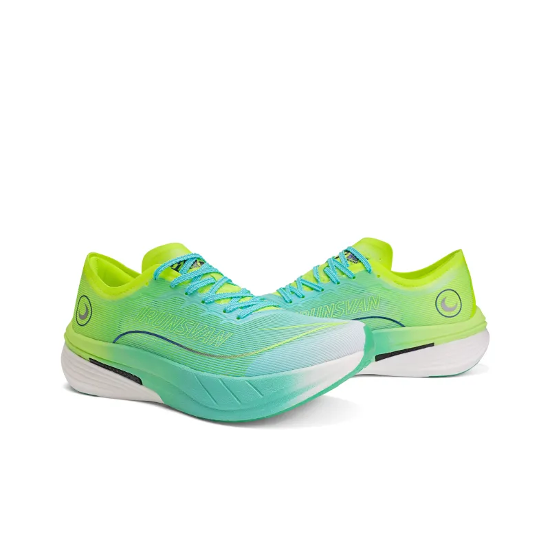 IRUNSVAN Low-Top Running Shoes Unisex Dancing Greenery-4