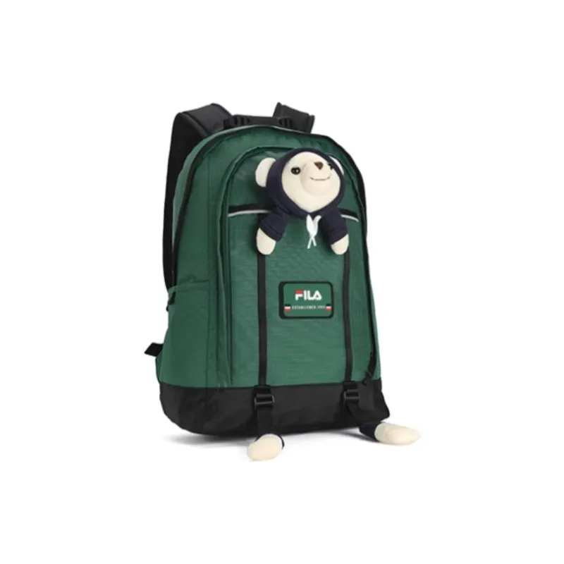 FILA Fabric Backpack Extra Small Women's Jade Green-2