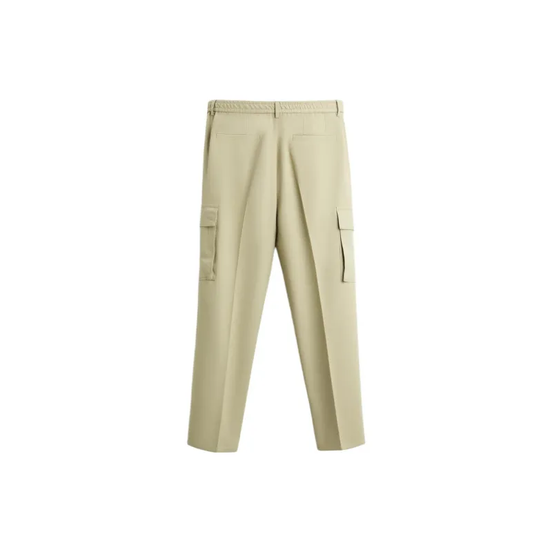 ZARA Casual Pants Men's Beige/Green-1