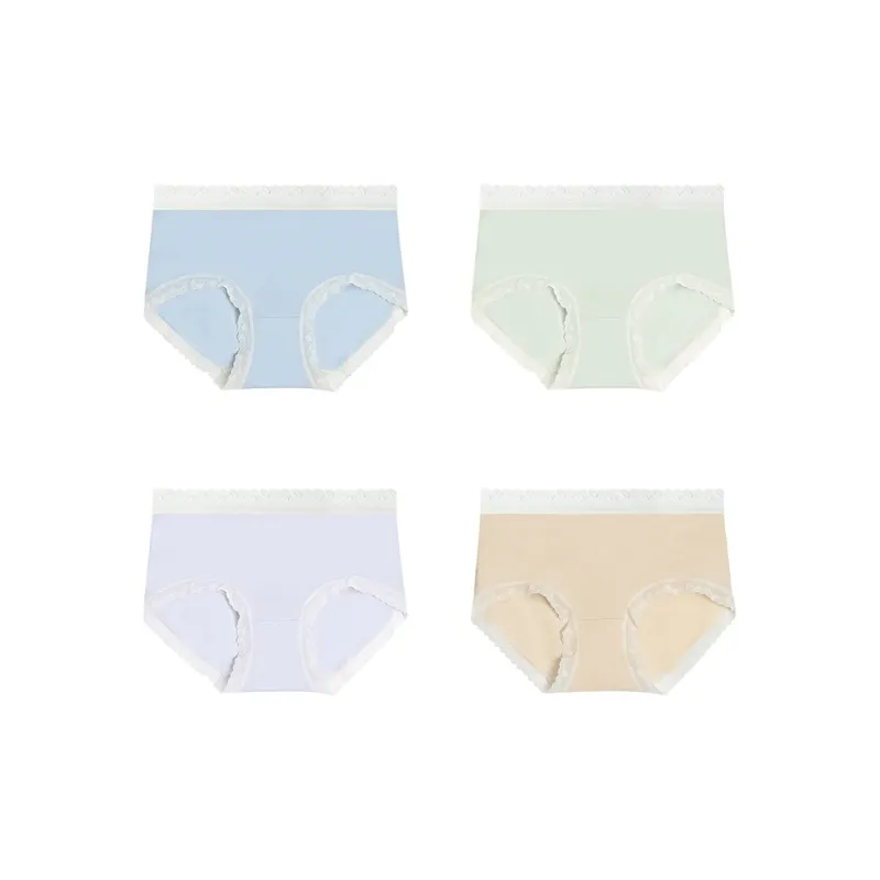 Red Bean Underpants Women's 4 Pack-0