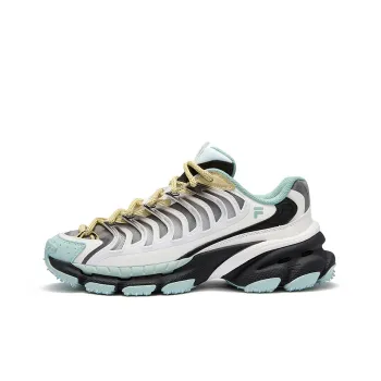 FILA FUSION BRACKET Starship Shoes Low Top Casual Shoes Women's White Gray