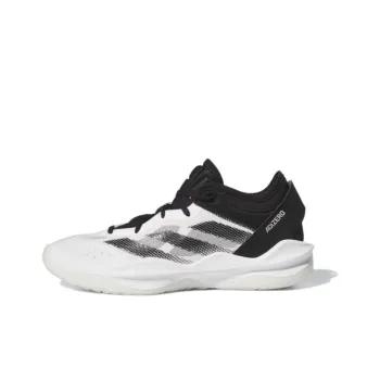 Adidas Adizero Select Anti Slip Wear Resistant Low Top Basketball Shoes Men's White Black
