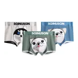 3 Pack-Light Gray+Morandi Blue+Gray Wood Green