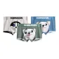 3 Pack-Light Gray+Morandi Blue+Gray Wood Green