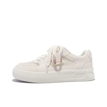 Miss Zhang Abrasion Resistant Quick Dry Cushioning Low Top Canvas Shoes Women's Beige