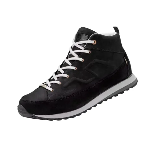 CRISPI Addict Unica Hiking / Trekking Shoes Unisex Mid-Top Black