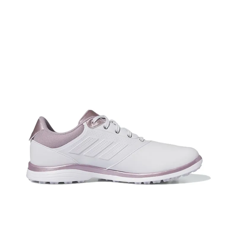 Adidas Alphaflex 24 Traxion Golf Dash Grey Preloved Fig Silver Metallic Women's-1