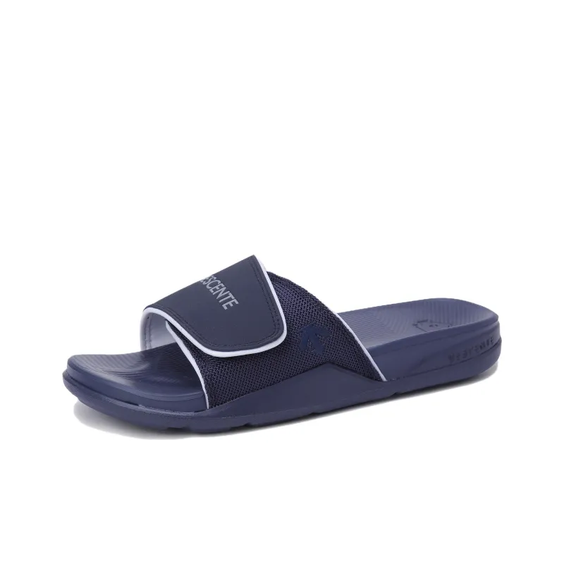 DESCENTE Slip Resistant Slide Slippers Unisex Blue-1