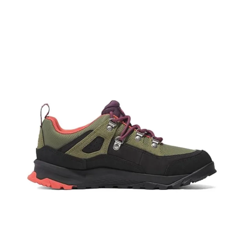 Timberland Lincoln Peak Anti-Slip Wear-Resistant Low-Top Outdoor Shoes Women's Black Green-1