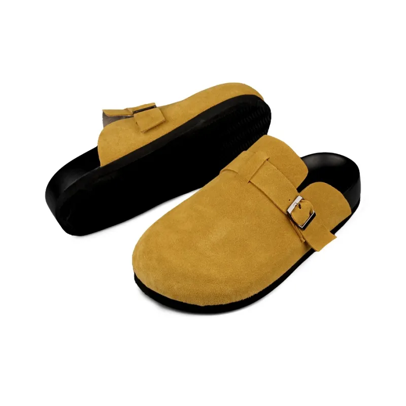 Craftsman Gang Abrasion Resistant Slip Resistant Wrap toe Slippers Unisex-41