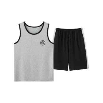 MIIOW Pajama Set Men's Light Gray