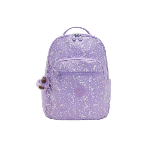 Kipling Backpacks Galaxy Metal Purple