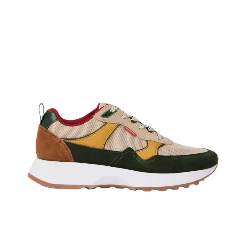 Paul Smith Belair Low-Top Casual Shoes Men's Beige-1
