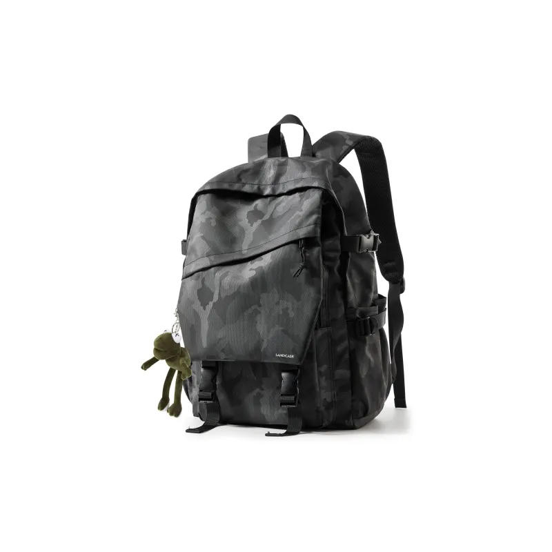 LANDCASE Fabric Backpack Laptop Backpack Unisex Multicolor-123