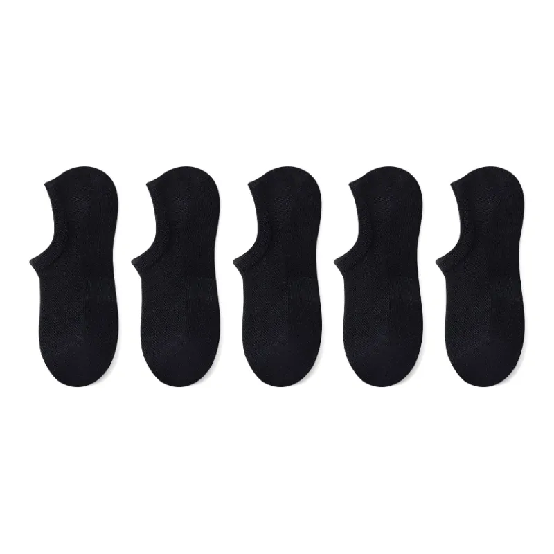 MIIOW No-Show Socks Men's 5 Pack-10