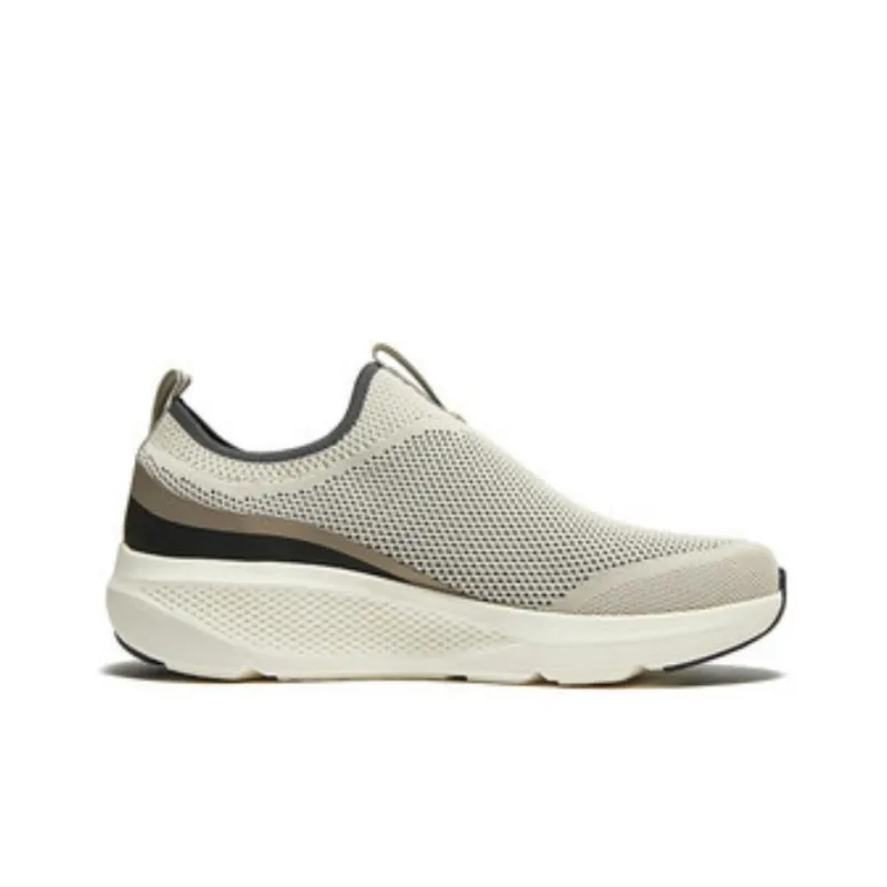 Skechers Cushioned Slip Resistant Breathable Quick Drying Low Top Casual Shoes Men's Beige-1