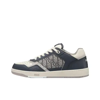 DIOR B27 Low Top Skateboard Shoes Men's Dark Gray