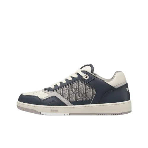 DIOR B27 Low Top Skateboard Shoes Men's Dark Gray