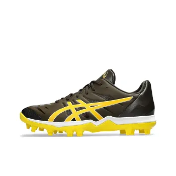 Asics Goldstage Abrasion Resistant Breathable Low Top Training Shoes Unisex Black Yellow