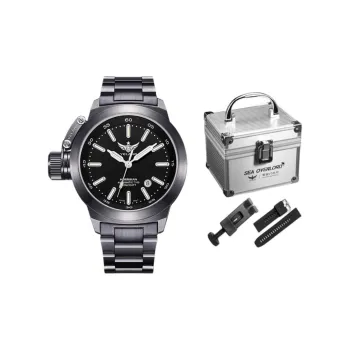 YELANG Automatic Mechanical Movement Stainless Steel Strap Watch Men's Watches Black Dial