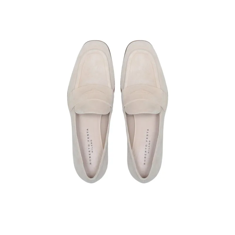 Roberto Festa Novia Loafers Women's White-4