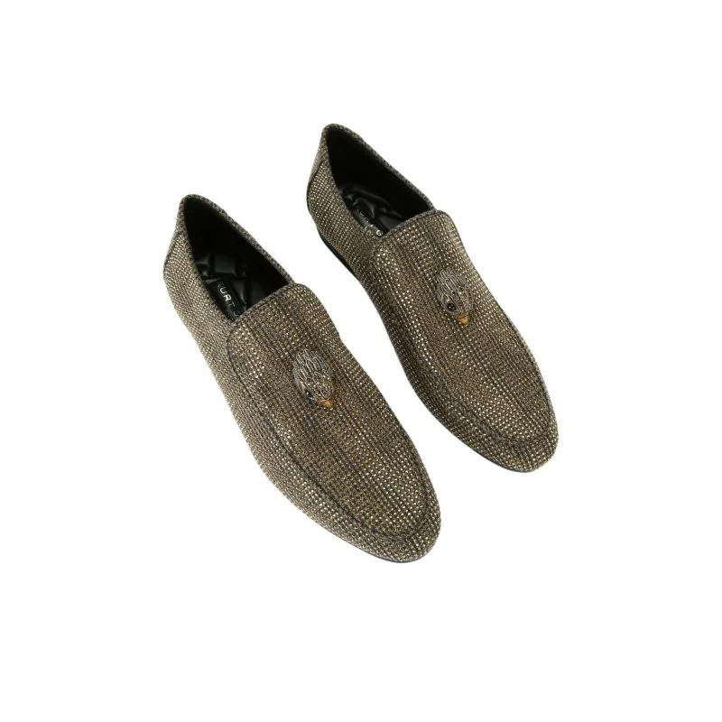 Kurt Geiger London Hugh Eagle Casual Shoes Men's Gold-2